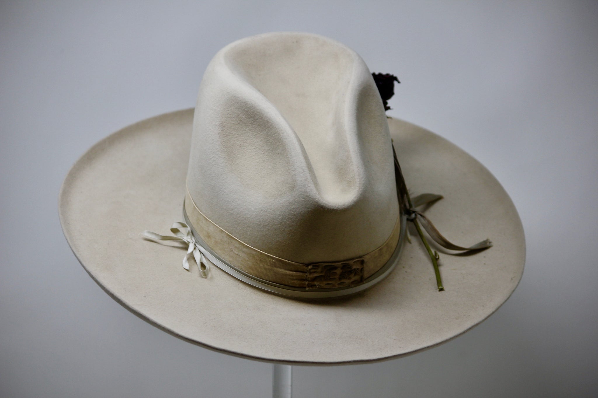 "The Sarasota V" Handmade Custom Lone Hawk Hat