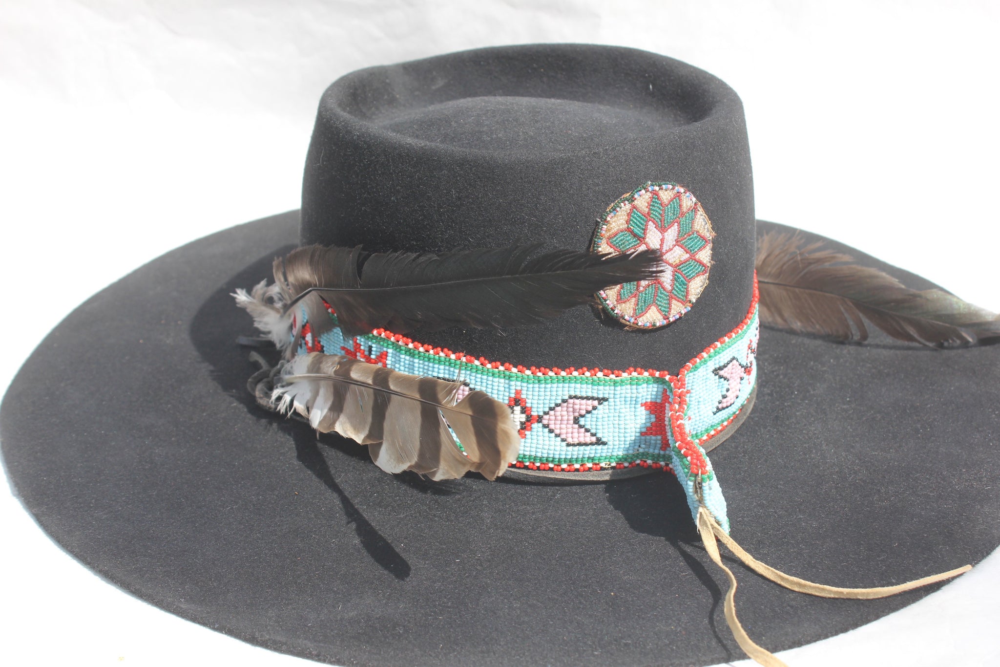 "The Medicine Healer" Custom Lone Hawk Hat