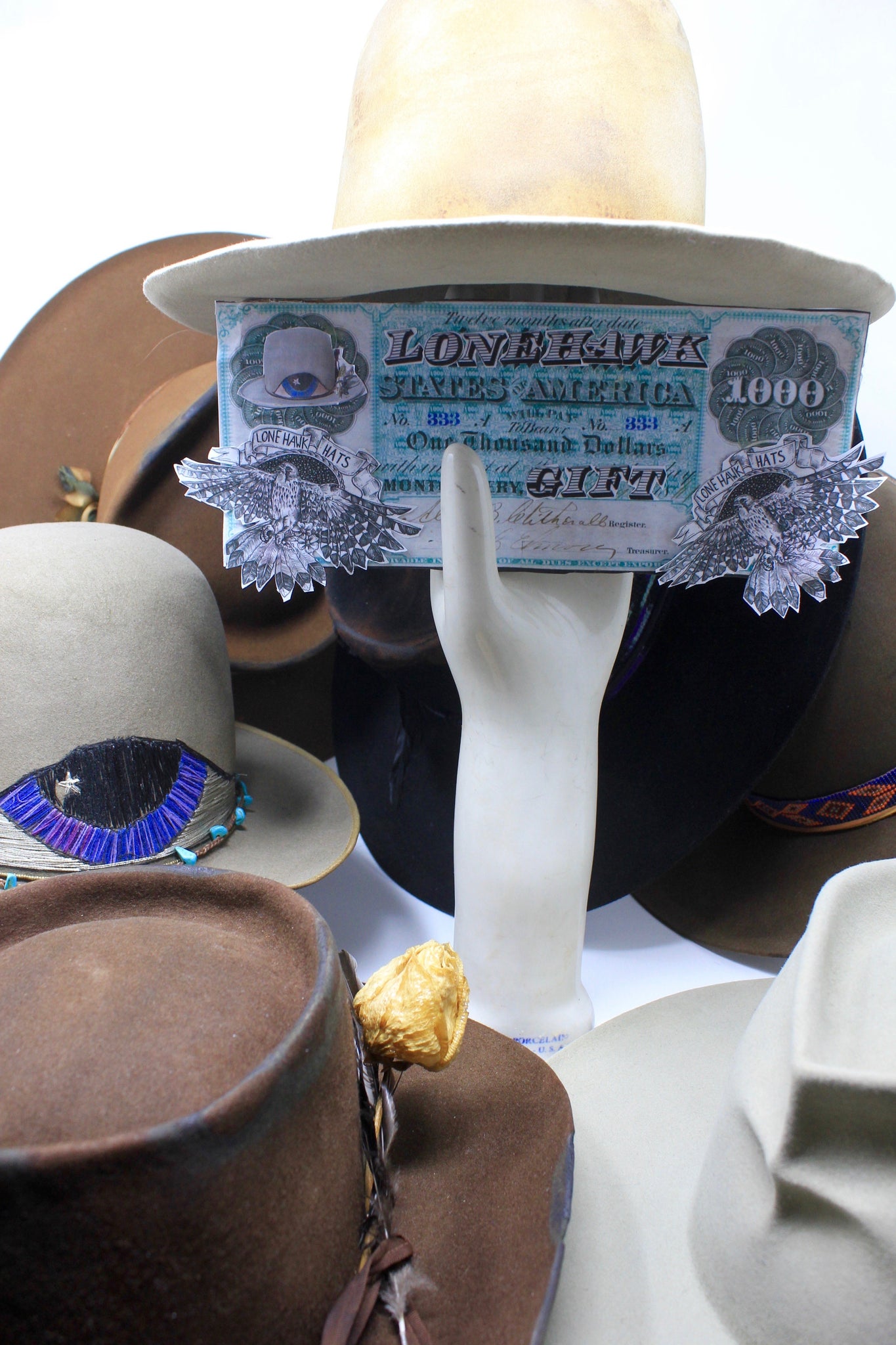 $500 Lone Hawk Currency / Lone Hawk Gift Certificate