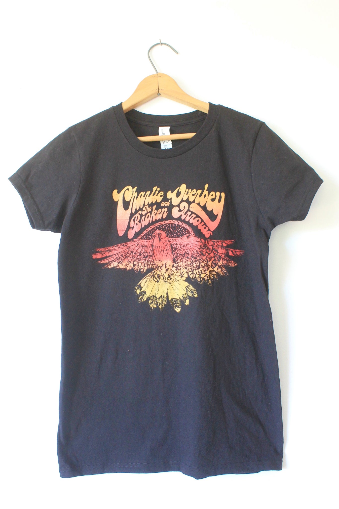 Charlie Overbey & The Broken Arrows "Ombre Sunset' Shirt