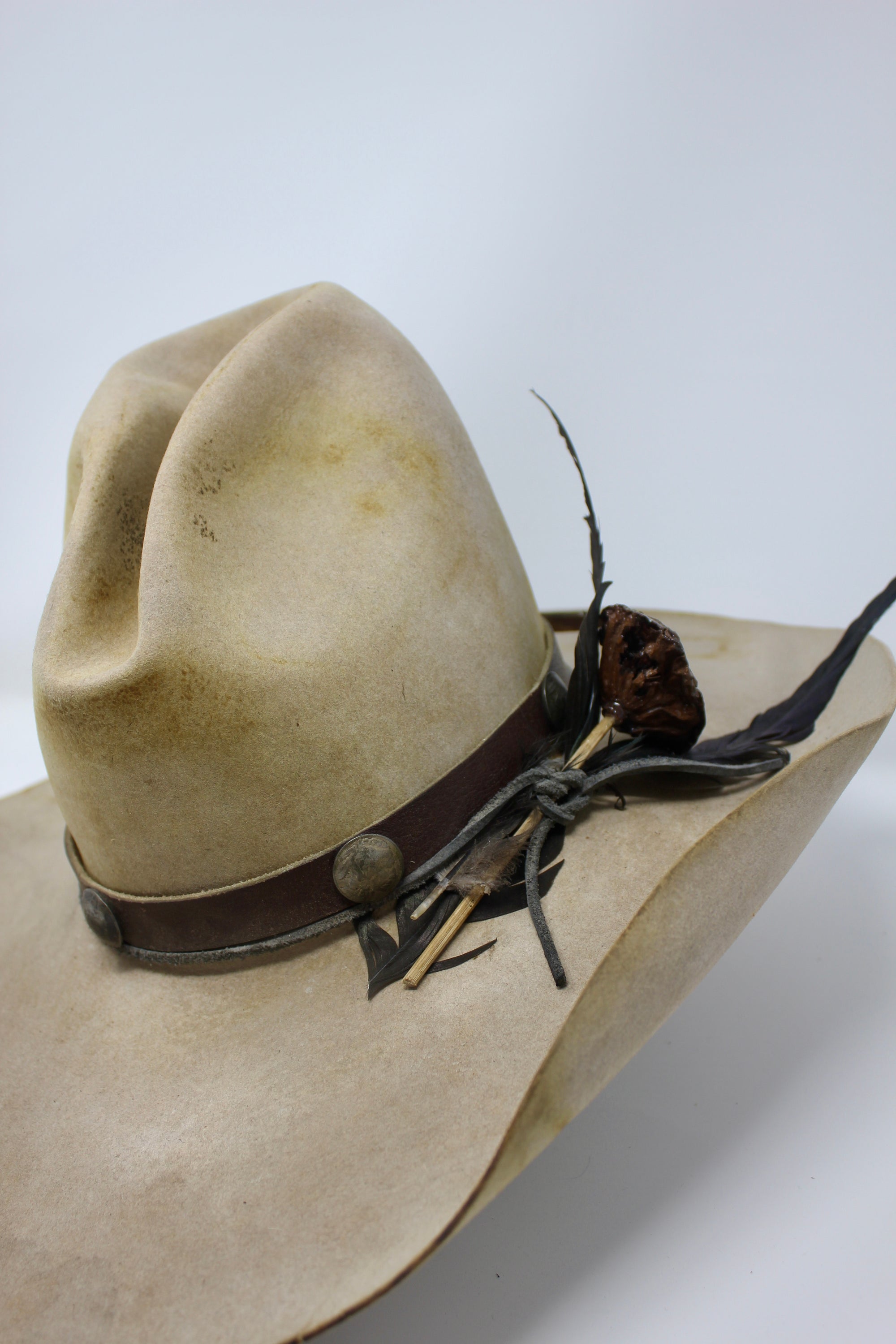 The "Madrid Gus"  1920s Beaver Shell Size 7 3/8