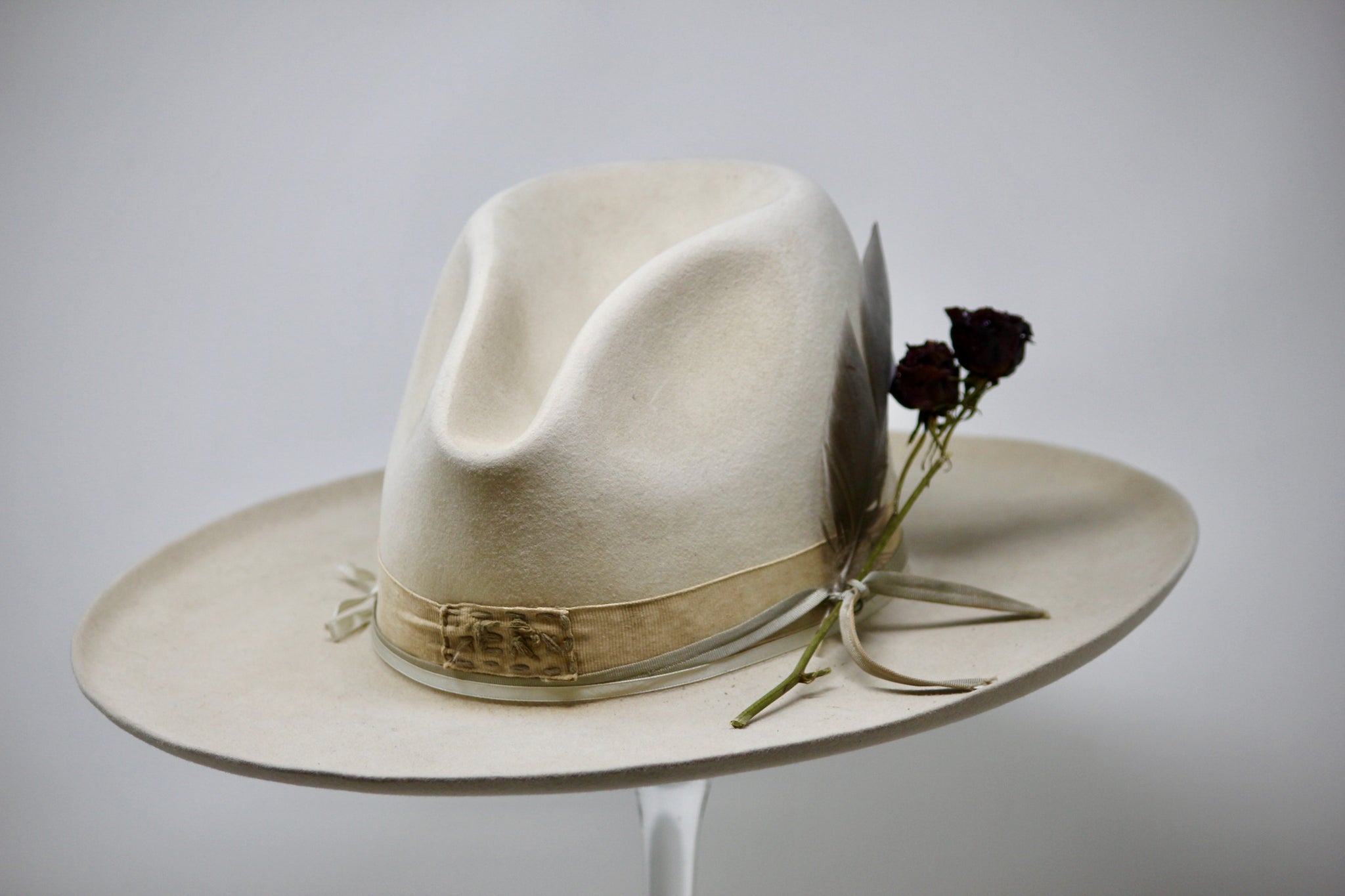 "The Sarasota V" Handmade Custom Lone Hawk Hat