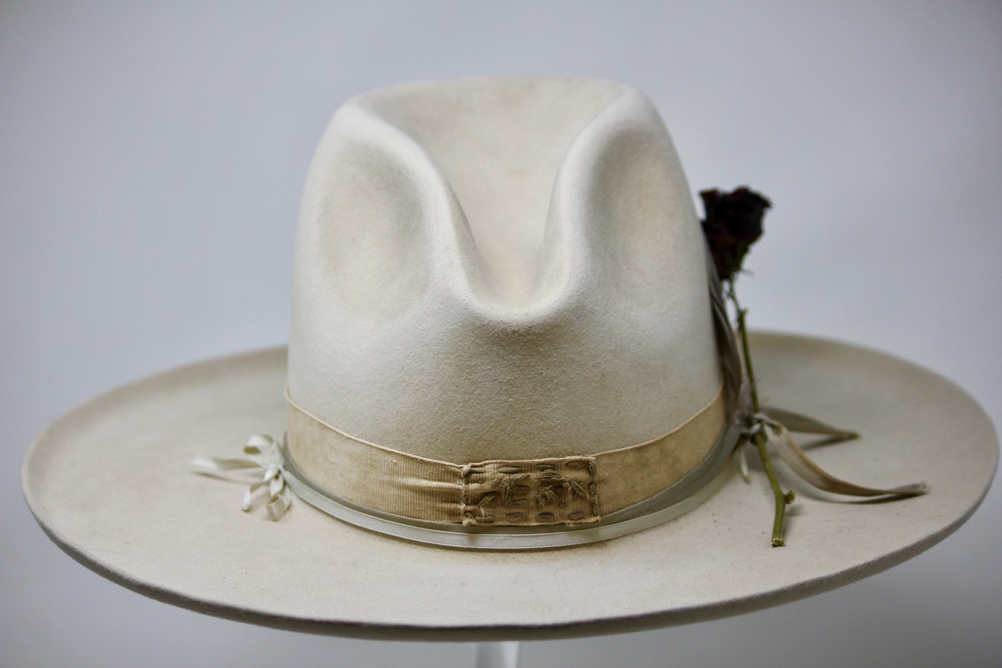 "The Sarasota V" Handmade Custom Lone Hawk Hat