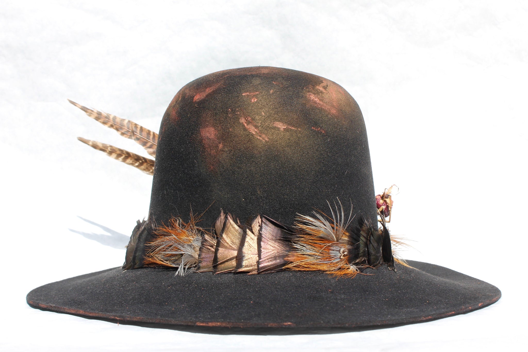 "The Voodoo Hawk" One-Of-Kind Lone Hawk Hat