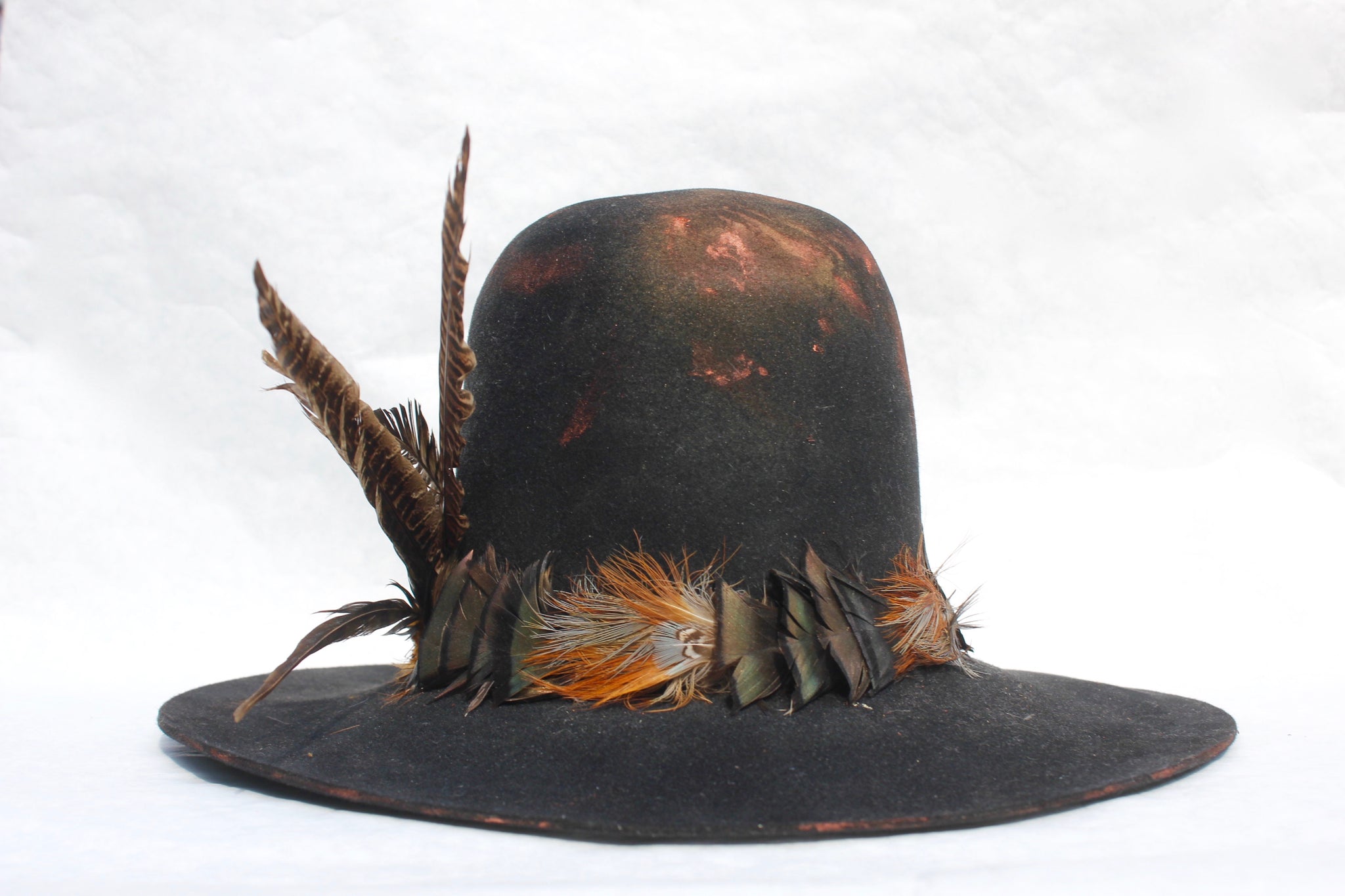 "The Voodoo Hawk" One-Of-Kind Lone Hawk Hat